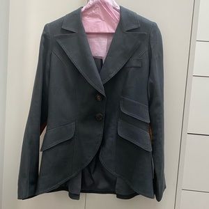 Smythe linen Equestrian Blazer. US size 10